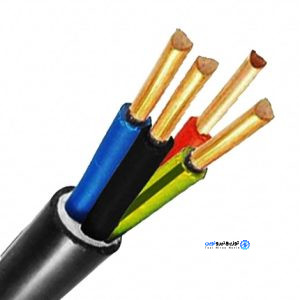 کابل مفتولی 4 در 10 روکش XLPE کلاس 2 سیمیا