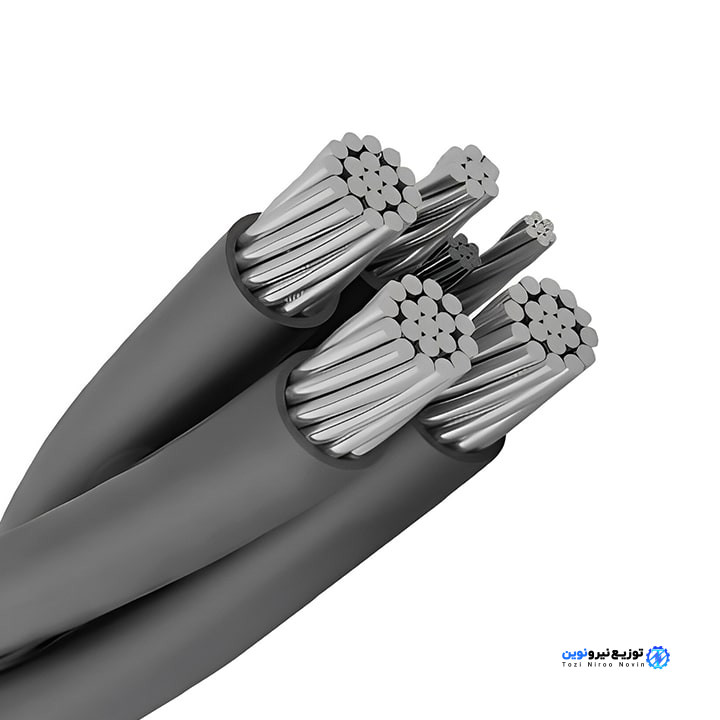 کابل آلومینیوم مفتولی 3 در 95 بعلاوه 95 بعلاوه 25 بعلاوه 25